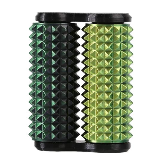 Spiky Grippie Stim Fidget Toy 3D Printed Dual Roller Hand Massager Stress Relief Pain Stimming Tool Bumpy Roller Sensory Toy
