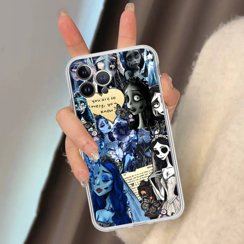 C-Corpse B-BrideS Phone Case For IPhone 17 16 15 14 13 11 12 Pro Max 16 Plus Transparent