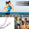 UV Protection Long Gloves, Full Finger Summer Driving Gloves, Anti-Slip Palm, Wrist Watch Opening, Sun Protection Gloves for Women Cycling Hiking