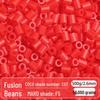 2.6mm High-Quality Fuse Beads Refill Pack: Black, White, Transparent, Red, Skin Colors