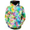 Spring Autumn 3D Printing Oil Painting Colorful Pullover Fashion Street Men's Sportswear Casual Long Sleeve Unisex Hoodie