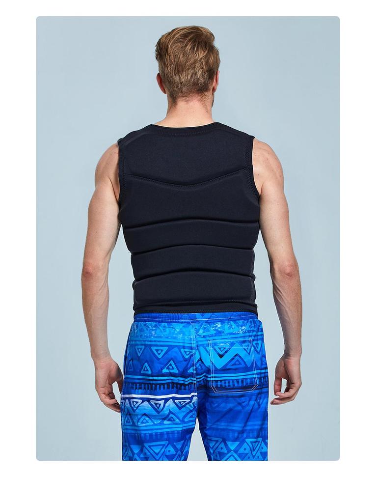 Professional Adult Life Jacket: Swimming, Boating, Fishing, Flood Disaster Relief Safety Vest