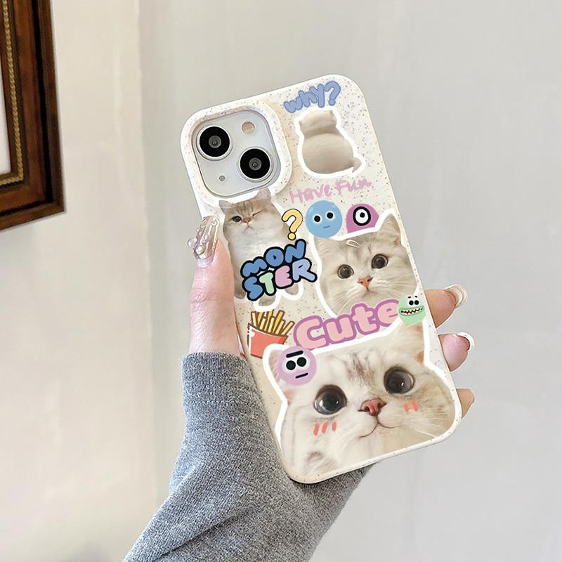 Mobile Phone Cases for iPhone 11 13 XR 15 Pro Max 12 14 Pro Max Case iPhone 16 7 Plus 8 Plus XS Max Degradable and Environmentally Friendly Anti-fall