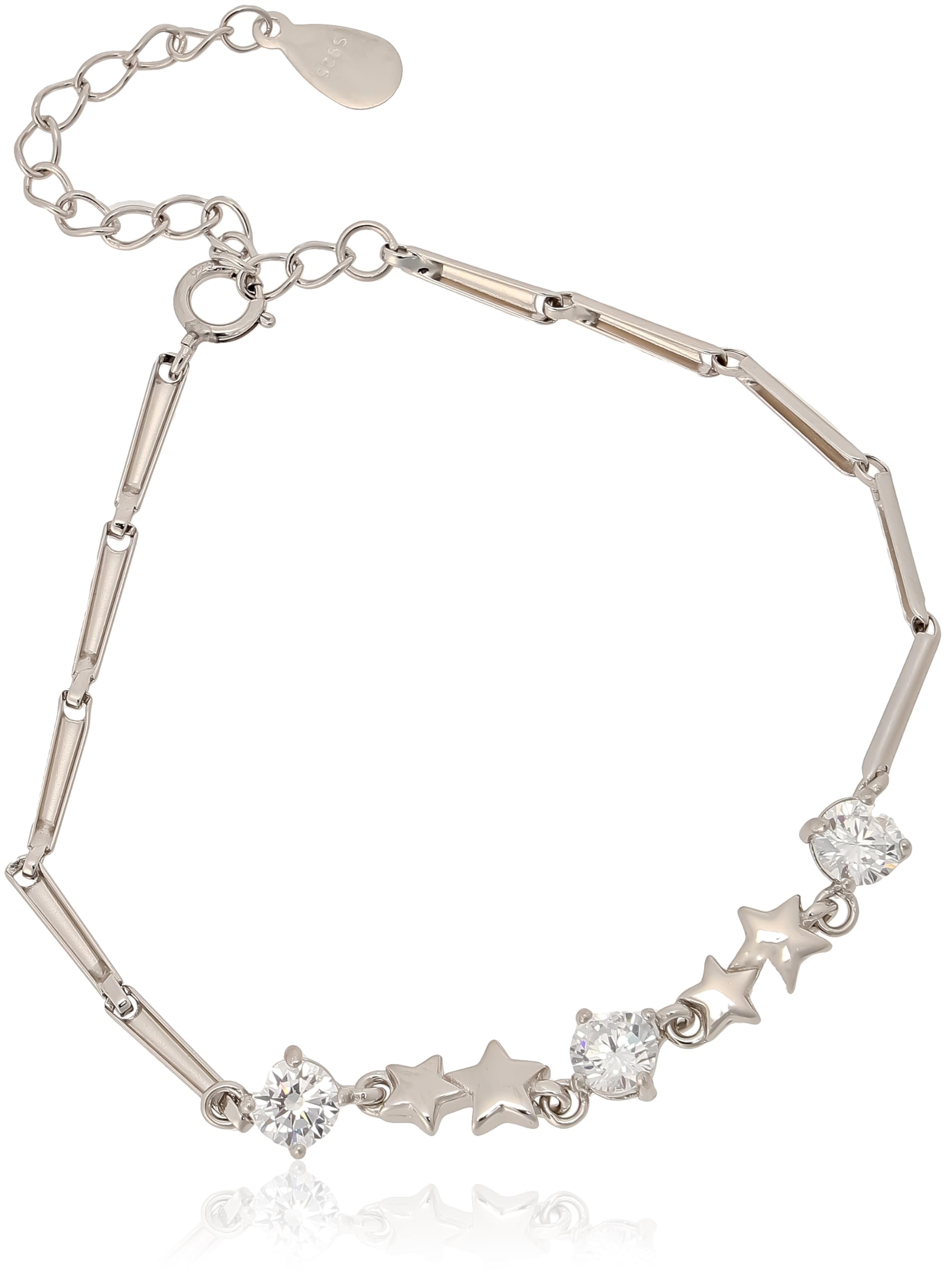 

[Variable Cheap] S925 Silver Bracelet 6B-R-50