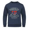 Norway Fjord Mountain Prints Hoodies Forautumn Street S-Xxl Hoodie Loose Fashion Hoody Cartoons Casual Clothing Women