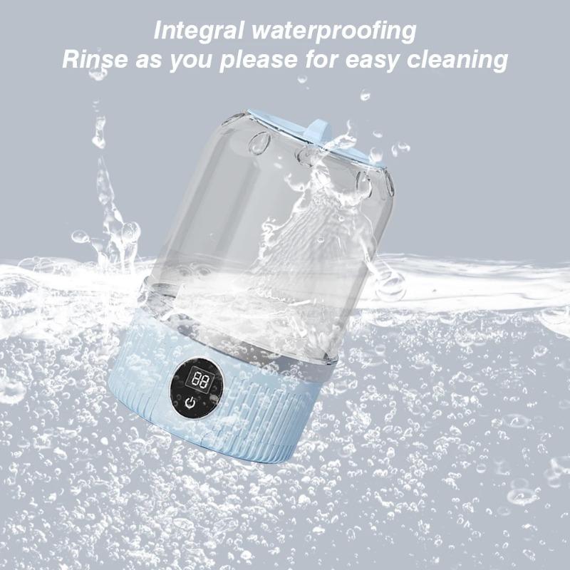 Underwear Washer with Laundry Cup Cordless Small Washing Machine Rechargeable Portable Washing Machine for Bra Underwear Socks