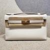 Womens Handbag Crossbody Shoulder Tote Mini Square Top Handle Genuine Leather Kelly Bag