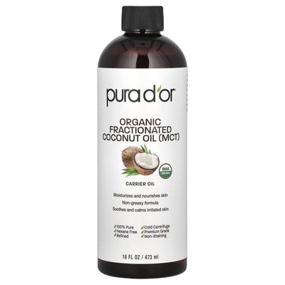 Organic Coconut Oil (MCT), 16 Fl Oz (473 Ml)