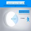 Smart LED Motion Sensor Magnetic Night Light for Bedroom, Hallway & Nursery - USB Rechargeable