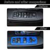 Window Lift Trim Switch Panel Frame Trim Cover for Dodge Charger/Durango 11+Blue