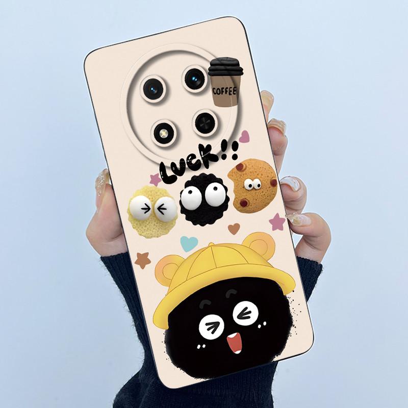 Case For Honor X9c 5G Honor Magic 7 Lite 5G Cute Panda Sweet Girls Cats Protective Liquid Silicone Soft TPU Back Cover Casing