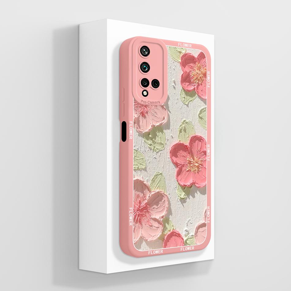 For Huawei Nova 5T Phone Cover Creative Design Full Protection Case For Huawei Nova5T Soft Liquid Silicone Shockproof Shell Capa
