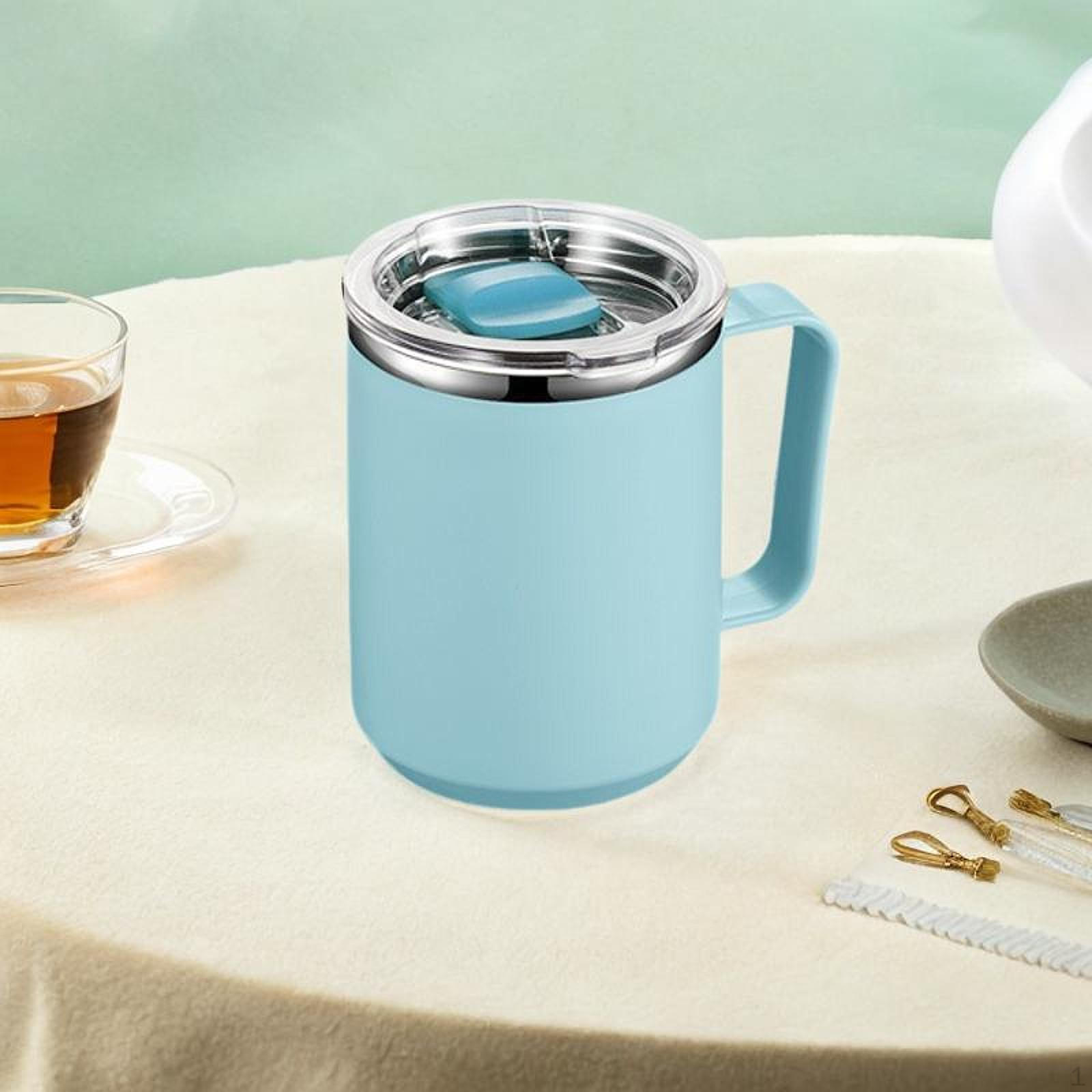 

Кофейная кружка термос многоразовый двойной стенки герметичный с раздвижной крышкой для путешествий на вечеринку