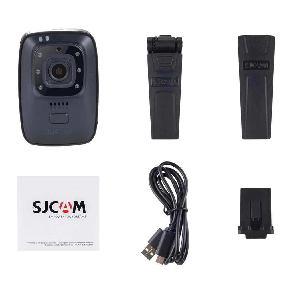 SJCAM A10 4K/24FPS Wearable Body Camera Portable WiFi Video Camera 2.0 Inch LCD Touch Screen 140 degrees