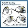 Huayi OEM Carburetor Compatible with Predator 5000 Watts Dual Fuel Inverter Generator 71367 70143 Carb Replacement with Gaskets