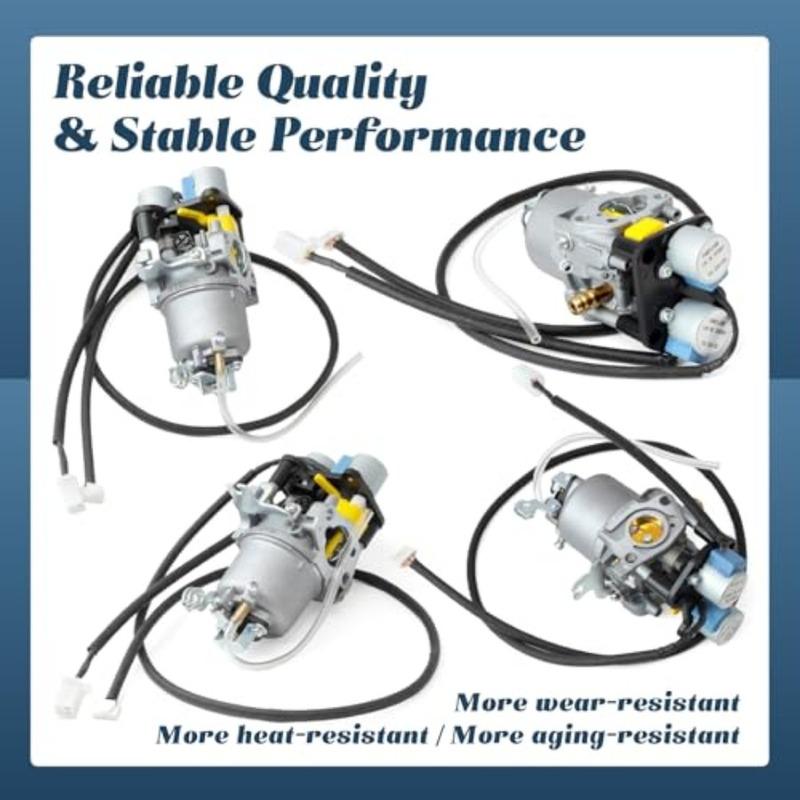 Huayi OEM Carburetor Compatible with Predator 5000 Watts Dual Fuel Inverter Generator 71367 70143 Carb Replacement with Gaskets