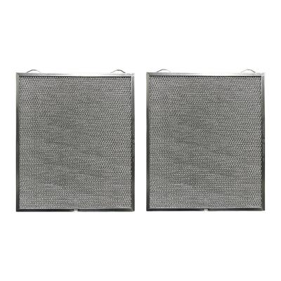 Range Hood Filters 2-pack Compatible with S99010436 99010436 BKSA130WW for Efficient Grease and Smoke Reduction