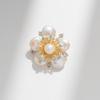 Bo Xin Yun Retro Baroque Freshwater Pearl Flower Brooch