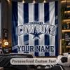 TapestryDallas Cowboys Custom Name Text Personalized Wall Hanging Tapestry Home Wall Decor