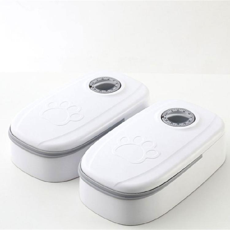 Electronic Pet Feeder Portion Control 48 Hour Timer, Dry/Wet Food Dispenser