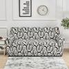 Soft Stretchy Sofa Cover for Corner Sofa L-shaped Sectional Sofa Full Wrap Slipcover for Armrest Sofa