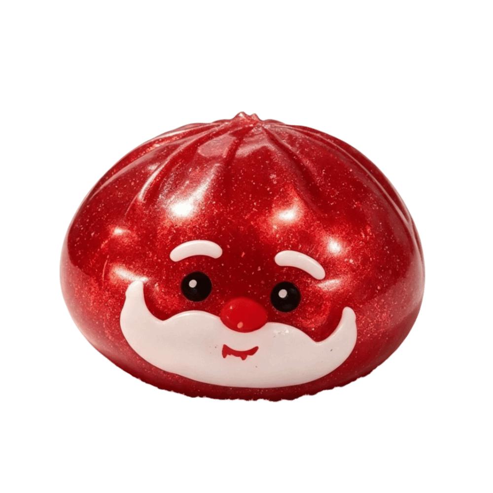 Low Rebound Squeeze Stress Balls Colorful Design Christmas Squeeze Toys Stress Relief