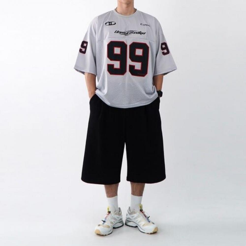 Onl Men Com Mesh Rugby ShorT Sleeve FuncTional T shirT Block Core Look