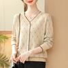 New Loose Large-size Spring and Autumn Thin Sweater for Middle-aged and Elderly Women Autumn Fashion Sweater for Mothers