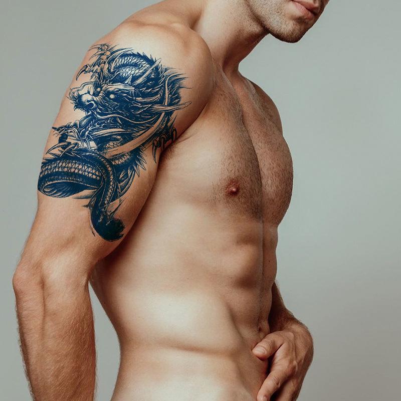 Herbal Semi-Permanent Tattoo Sticker, Semi-Permanent Tattoo Sticker, Anti-Rub, Anti-Sweat Tattoo