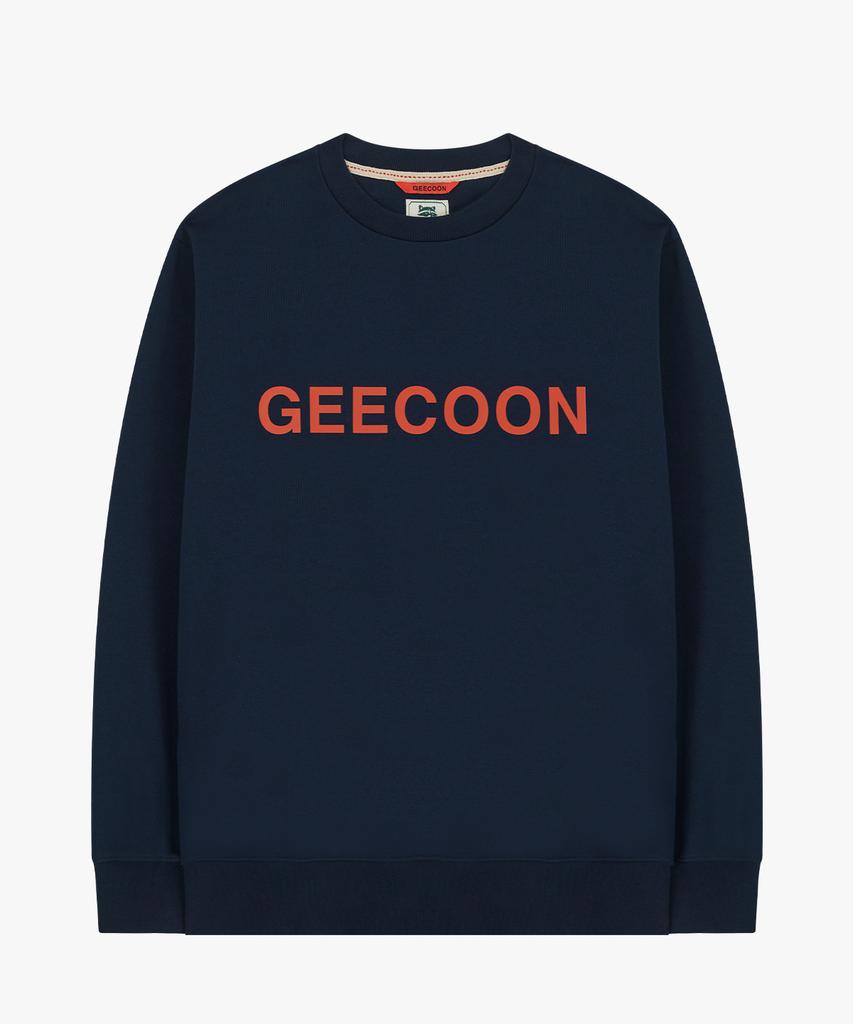 Jikun Signature Big Logo Sweatshirt Gee248-103 Navy