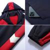 CENPIN 3-in-1 Outdoor Fleece-Lined Windproof Hiking Jacket Set