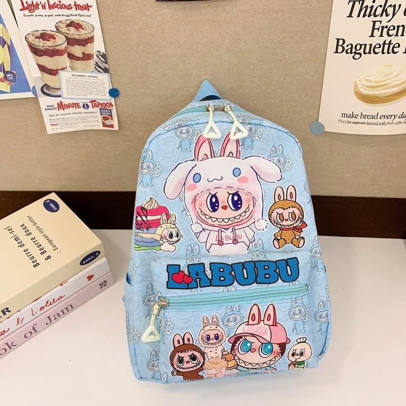 Capacity Large Backpack Nylon School Bag For Boys Girls Daily Use