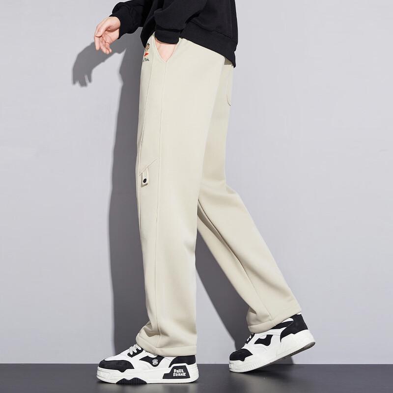 paul frank Men's Winter Straight-Leg Warm Casual Pants