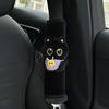 Black Cat Seat Belt Shoulder Pad Cover Soft Plush Car Safety Belt Protector for Kids Car Interior Decor for Anti-Chafing