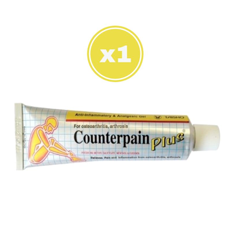 Counterpain Plus 50g – põletikuvastane ja valuvaigisti lihasvalu leevendamiseks
