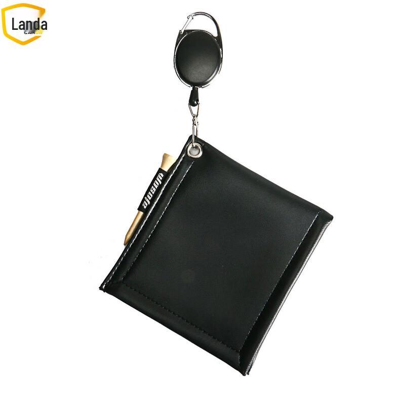 Landar Golf Ball & Club Cleaning Towel with Retractable Buckle