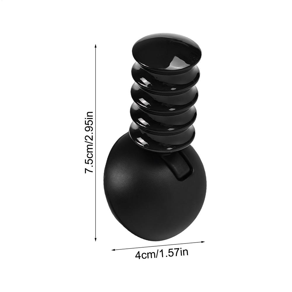 

Auto Push Start Joystick Car Start Button No Drill Spiral Lever Metal Ergonomic Gadget Car Start Button Cover Multipurpose чорний