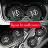 Sottobicchiere Portabicchieri per Auto Tappetino Porta Bicchieri per Auto Accessori per Opel Corsa D Astra Insignia Mokka Adam Combo OPC Vauxhall Vectra