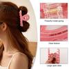 Anti-slip Hair Claw Thick Built-in Spring Claw Transparent Soft Acrylic Shower
