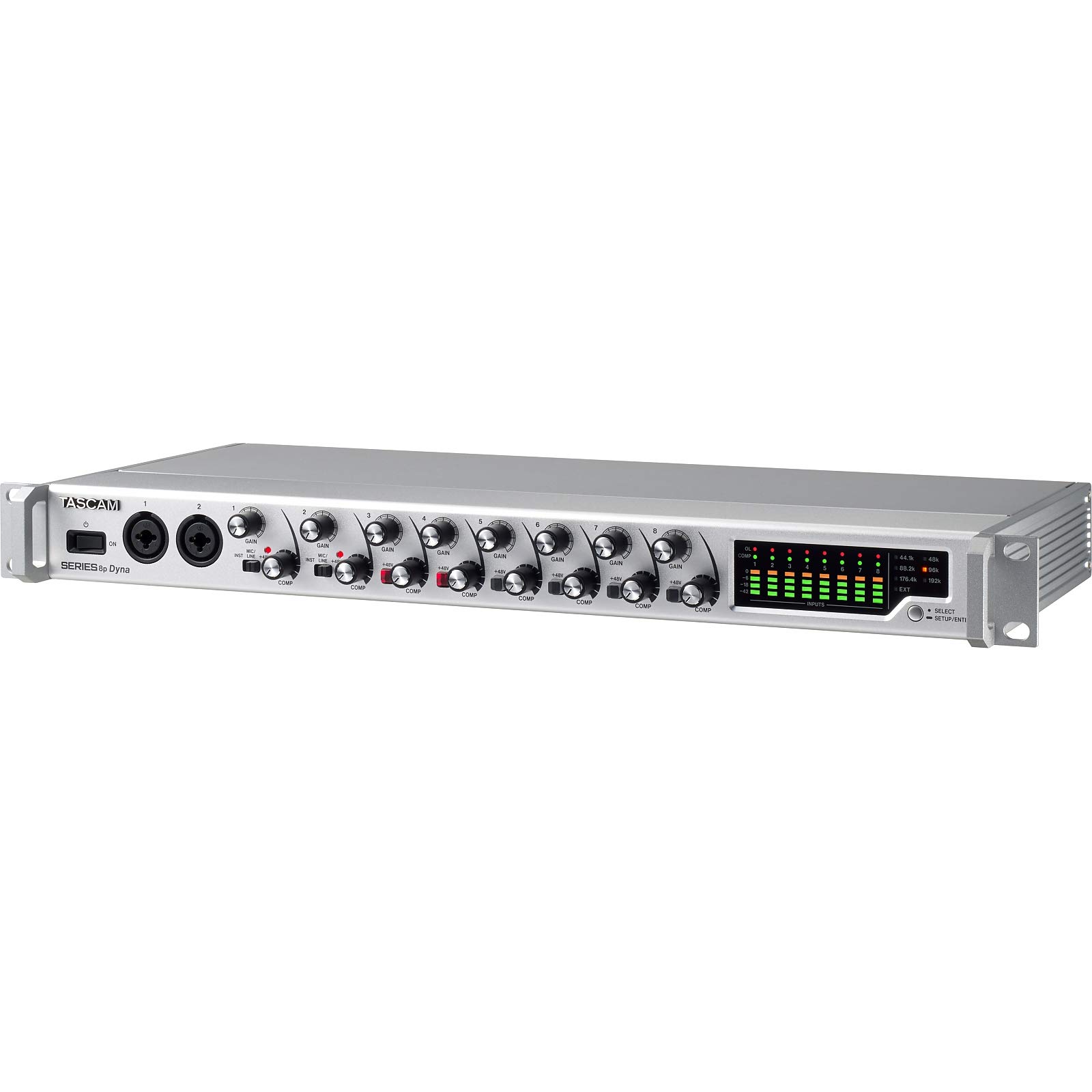 

TASCAM SERIES 8p Dyna 8-Channel Microphone Preamp with Analog Compressor