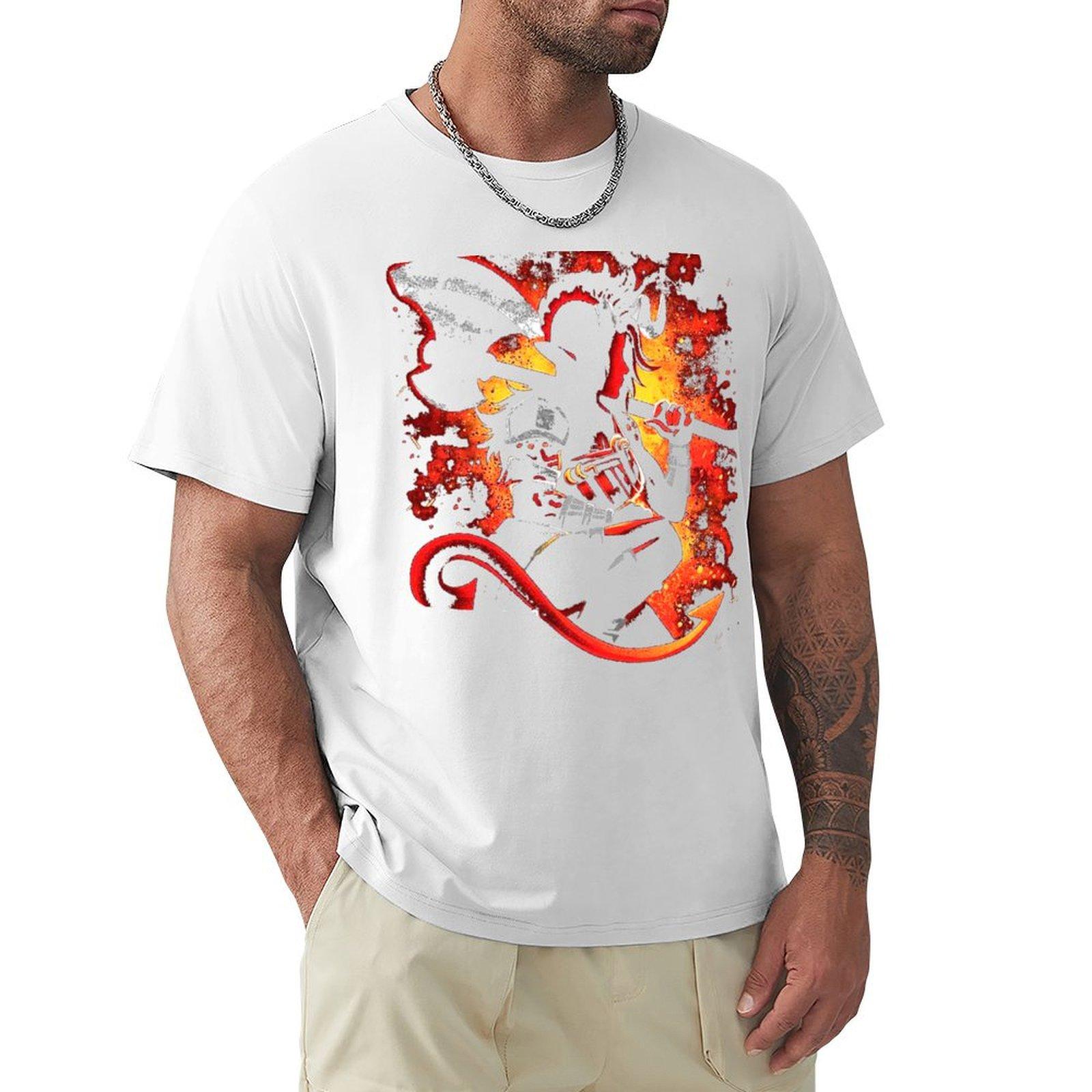 Karlach Tshirt Sports Casual Short Sleeve Cotton Tee S
