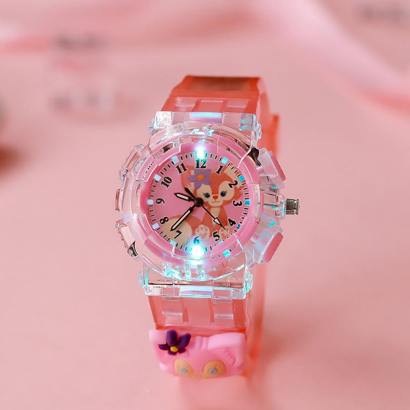 1 Adet Sanrio Kawaii Çizgi Film Anime LED Saat Sevimli Kuromi Melody Pudding Köpek Doğum Günü Hediyeleri Ve Noel Şükran Günü Hediyesi Oyuncak