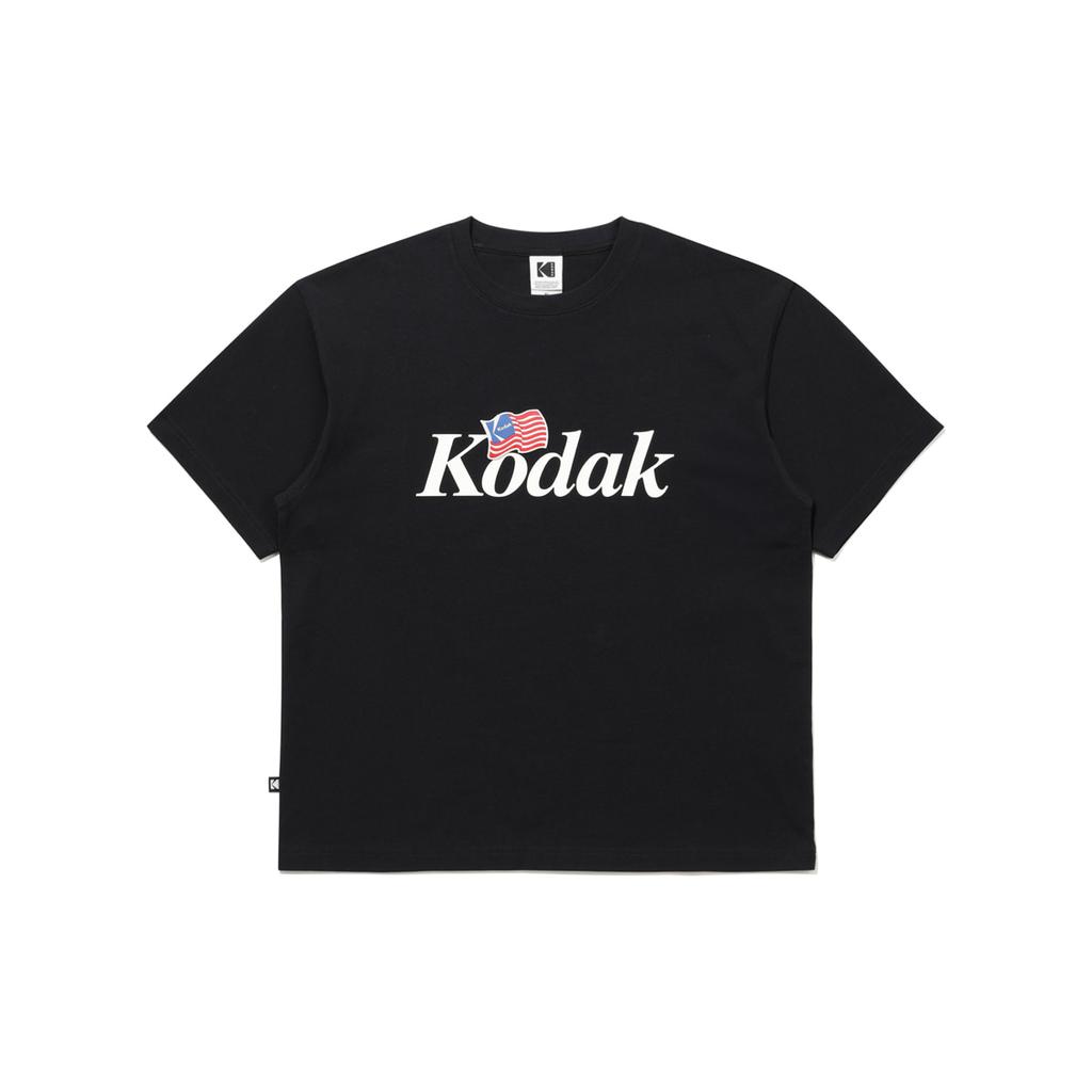 KODAK Gold Moment Logo Short Sleeve T-Shirt Black
