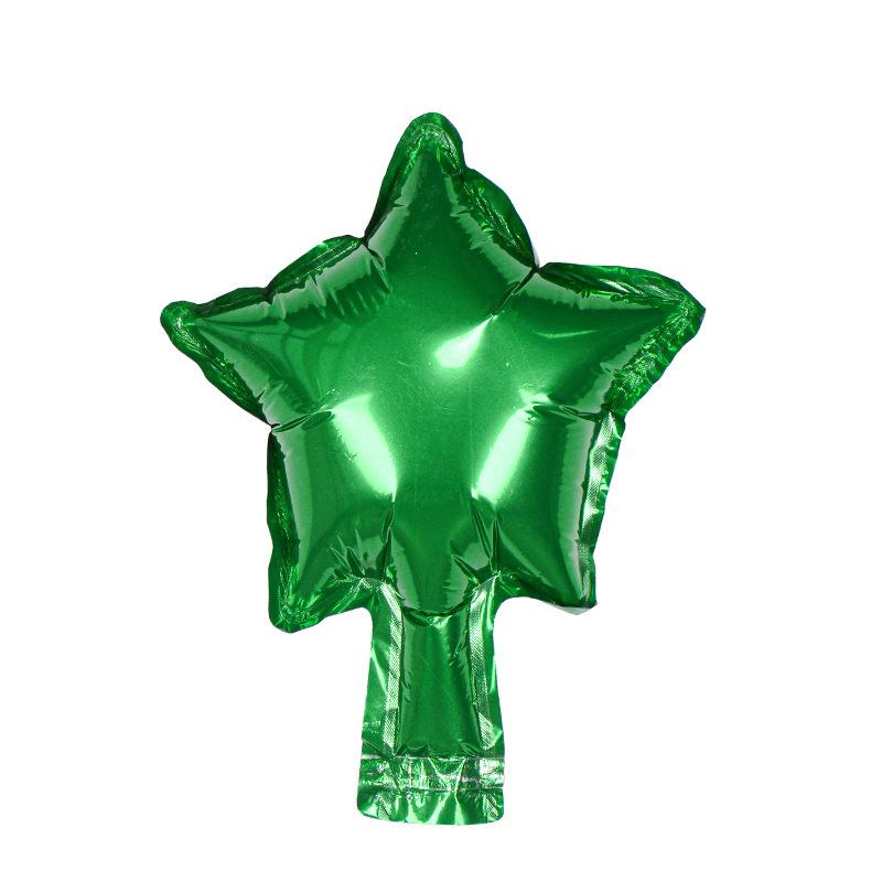 5 Inch Light Plate Love Pentagram Aluminum Film Balloon Small Peach Heart Star Balloon Birthday Wedding Party Decoration