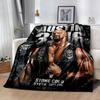 Stone Cold Steve Austin Blankets are suitable for living rooms,making them an ideal choice for outdoor travel and gifts.