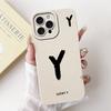 New Fashion Letter Phone Case For iPhone 15 Pro Max 15Pro Soft Silicone Shockproof Cases For iPhone15 15ProMax Covers Bumpers