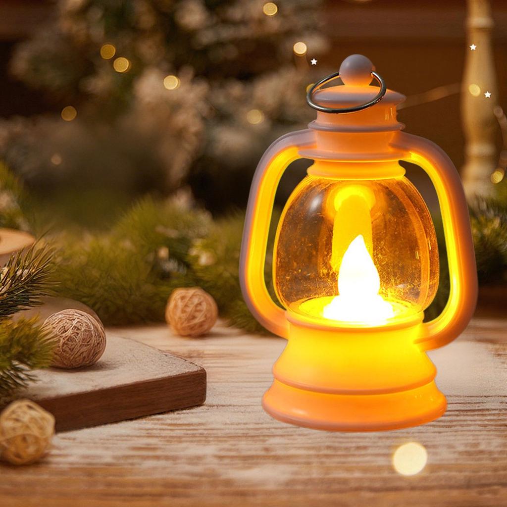 Weihnachtsdekoration Retro Kleine Öllampe, Weihnachtsgeschenk Kleine Pferdelampe Kreative Bar Atmosphäre Dekoration Ornamente