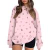 Women  Tops Women's Long Sleeve Sweatshirt Casual Crewneck Loose Fit Pollover Fleece Tops