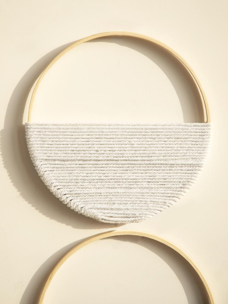 2 Pcs Multi-color Hand Woven Art Wall Hanging Nordic Fashion Decor Boho Modern Home Decoration Wall Decor Study Decorations Gift