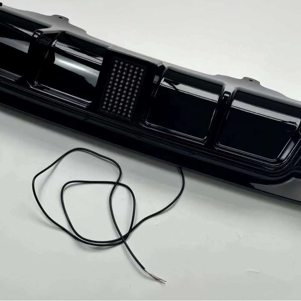BMW 5 Series E60 Rear Lip Diffuser: Dual Outlet, Non-Destructive Install